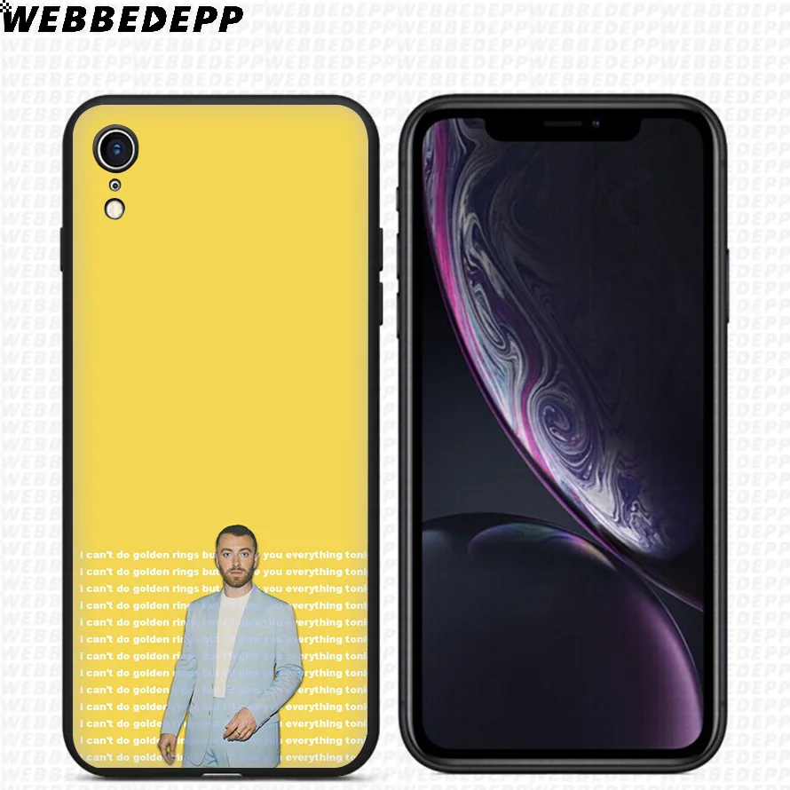 Мягкий силиконовый чехол WEBBEDEPP Sam Smith Singer для iPhone 11 Pro Xr Xs Max X или 10 8 7 6 6S Plus 5 5S SE Case |