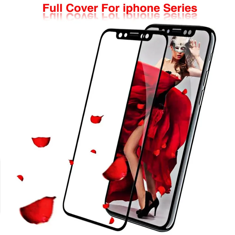 9D защитное стекло на для iphone XS Максимальная защита экрана 6 s 6s 7 8 плюс X R XR XS RX SX iphone i Телефон 10 aphone 7 простыни xmax