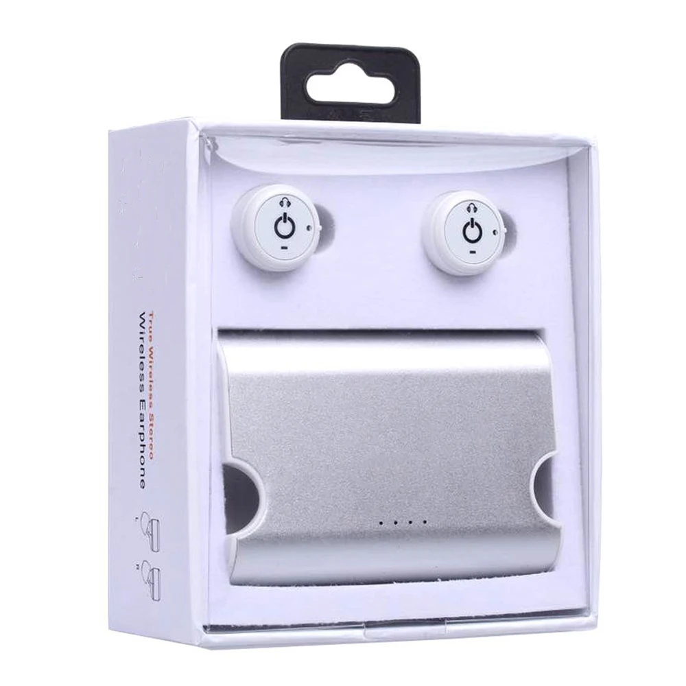 Мини спорт-гарнитура Бег оригинальный Беспроводной Bluetooth Earpods CSR 4.2 Невидимый