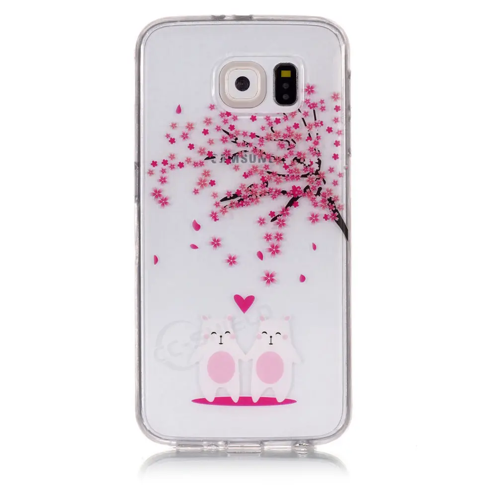 Soft Fitted Case for Samsung Galaxy S6 S 6 G920 G920F G920FD Painting Phone G920W8 SM-G920F SM-G920FD Silicone Cover |