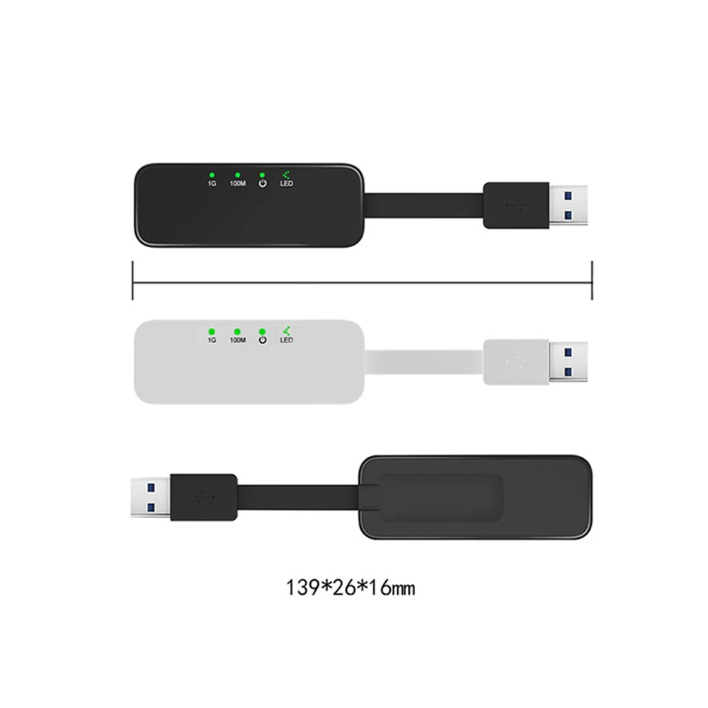 DIEWU Realtek 8153B Внешний USB адаптер карта 3 0 к RJ45 сетевая Lan 10/100/1000 Мбит/с|Сетевые карты| |