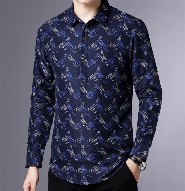 COODRONY рубашка с длинным рукавом мужская одежда осень новое поступление Camisa Masculina приталенные деловые повседневные рубашки мужская одежда 8736