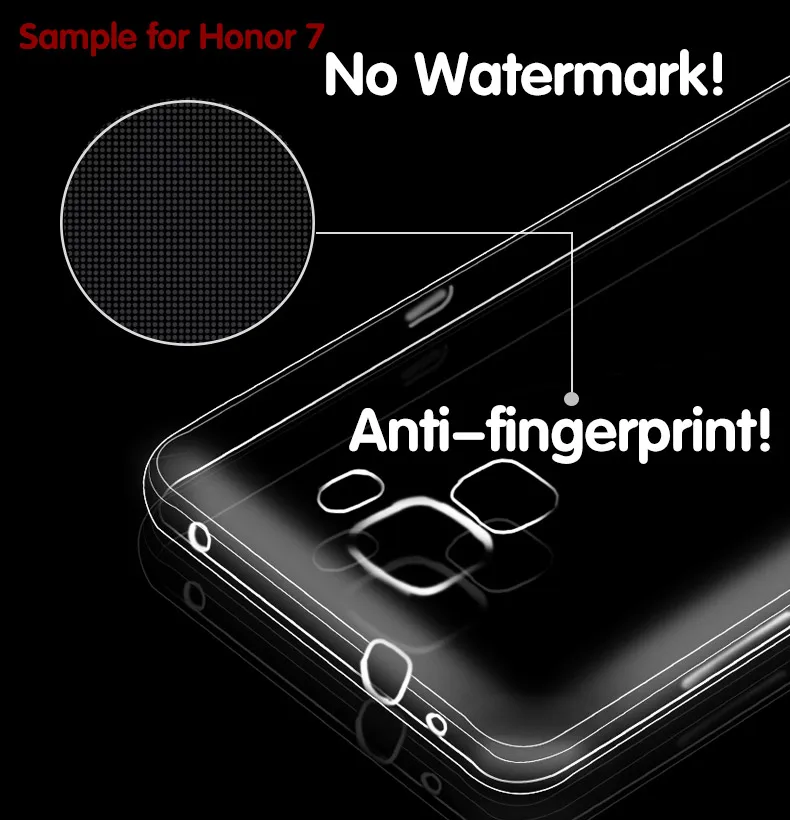 Для huawei honor 4x телефон сумка высокого качества мягкий гель тпу силиконовая