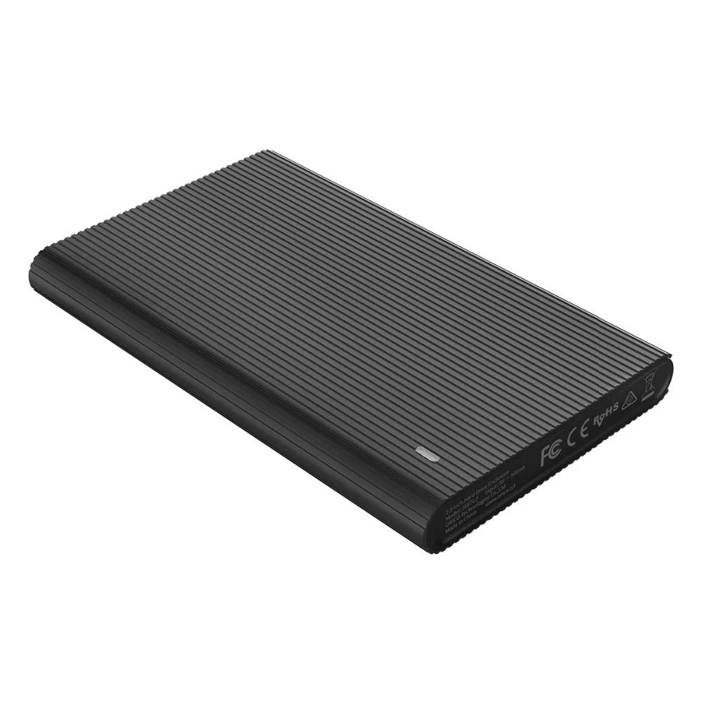 Чехол ORICO HDD 2,5 SATA для USB 3,0 чехол HD со встроенным кабелем для передачи данных Поддержка 4 ТБ HDD SSD чехол для внешнего жесткого диска