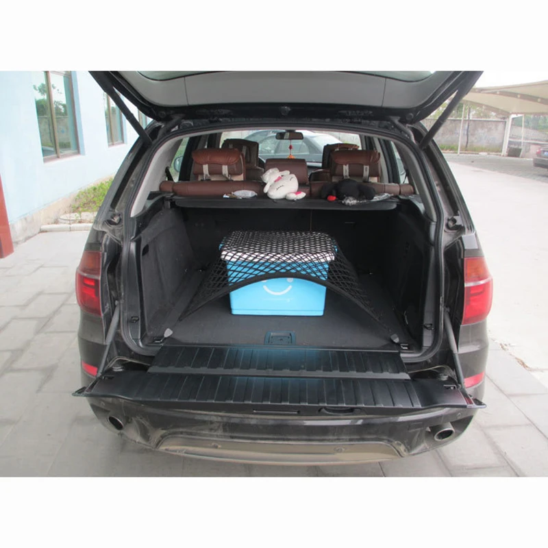 Однослойная PE Cyanamide 80X60 см черная Автомобильная сетка для хранения автомобиля с