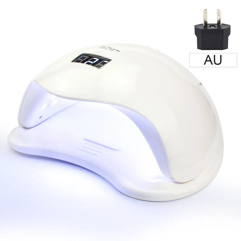 au SUNUV Sun5 Plus UV светодиодный 48 Вт аппарат для маникюра сушилка для светоотверждения Гель-лак светотерапия ультрафиолетовая лампа Гвозди оборудование - Цвет: au
