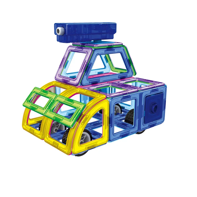 3D DIY Магнитный конструктор строительные блоки дорожный полет инженерные