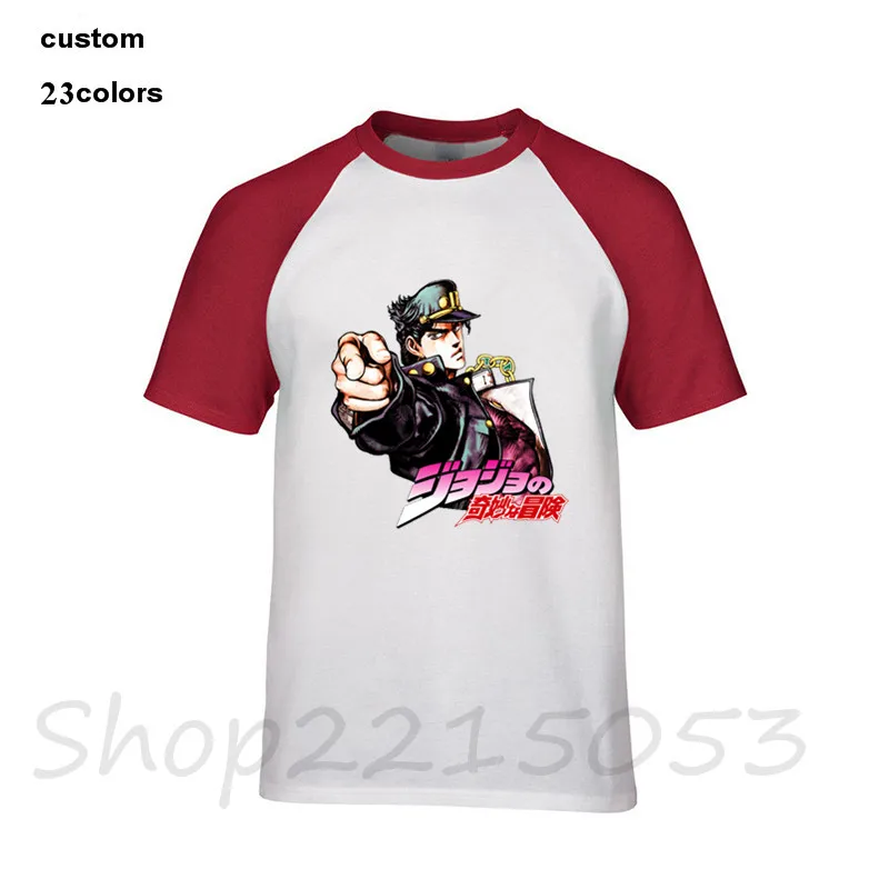 Футболки для девочек уличная Jotaro Kujo Jojos невероятное приключение футболки