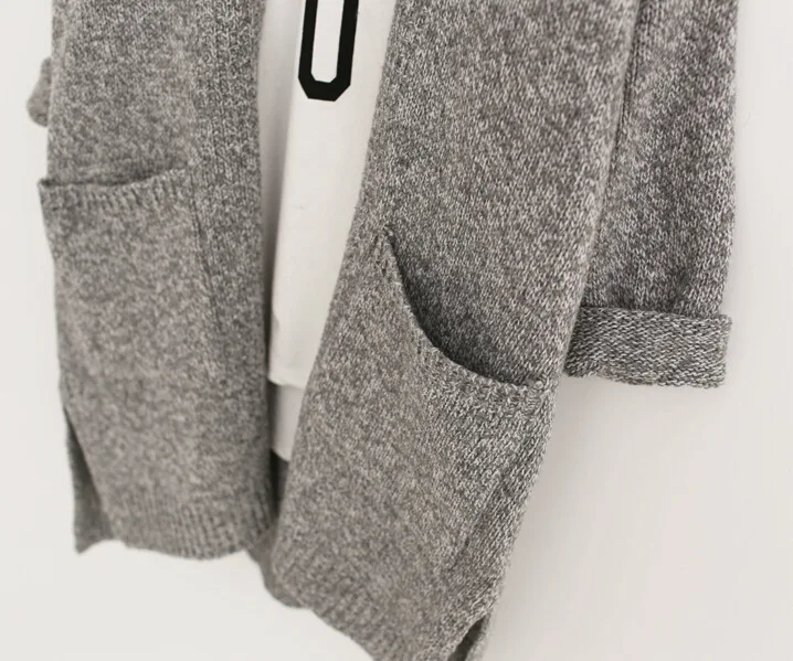 2018 длинные женские кардиганы осень зима бренд длинный стильный вязаный свитер с