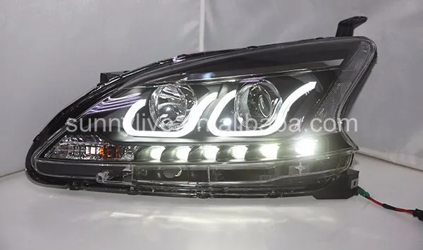 Светодиодные фары для NISSAN Sentra Sylphy светодиодные фары 2012- LF