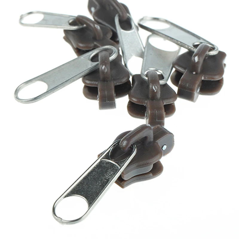 Прямая поставка 6 шт./лот универсальные слайдер застежки молнии пулер для