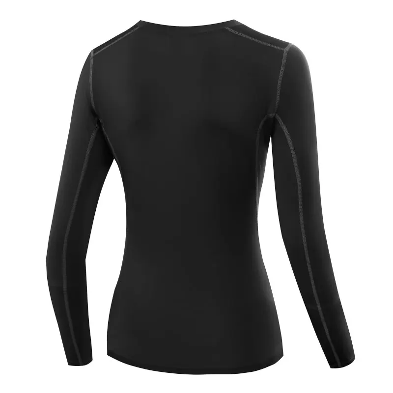 Autumn Winter Women Casual Compression Quick Dry Tights Skinny Shirt Tops Long Sleeve T-Shirts Ladies Clothing lm75 | Женская одежда