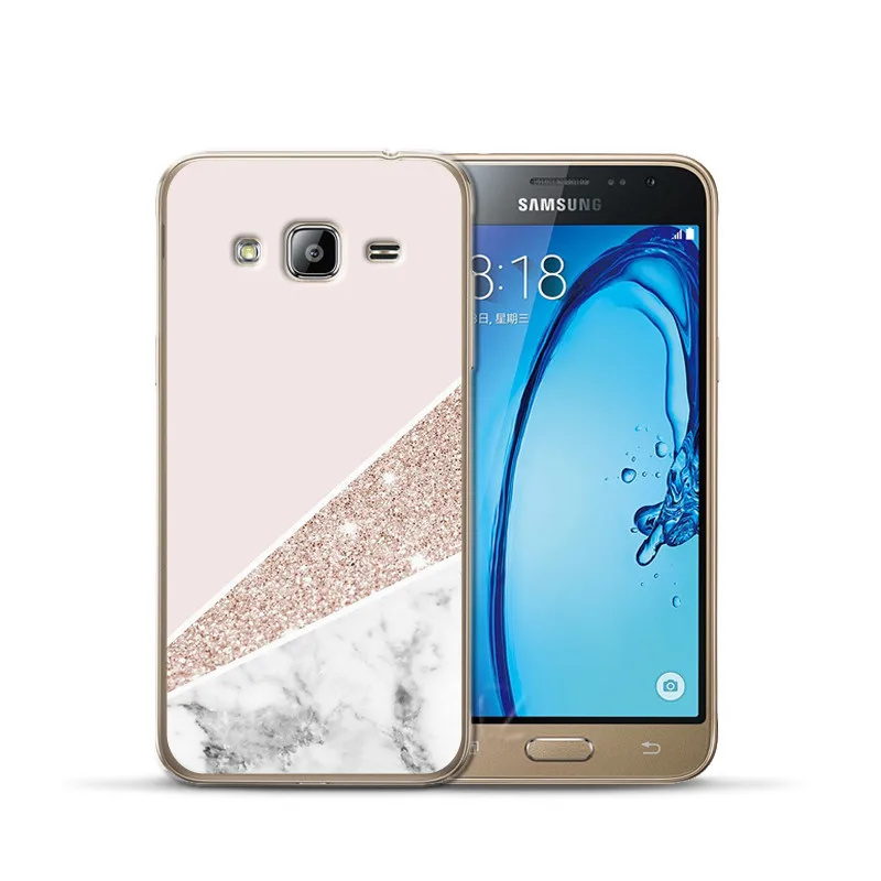 Роскошный чехол для Samsung Galaxy J3 J4 J5 J6 J7 J8 плюс J2 премьер-чехол для телефона, силиконовый чехол, чехол Etui Мрамор узор - Цвет: 1109