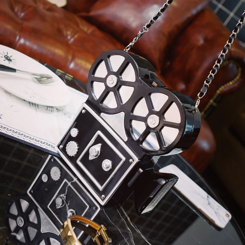 Индивидуальная модная забавная моделирование проекторов пластиковая черная