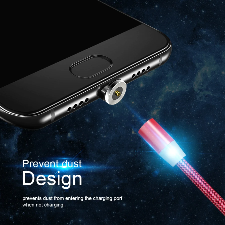 Фото Магнитный 3A кабель с разъемом USB Type-C для Oneplus Huawei P30 Pro быстрой зарядки на борту Магнитный 3A кабель с разъемом USB Type-C для Oneplus Huawei P30 Pro быстрой зарядки на борту