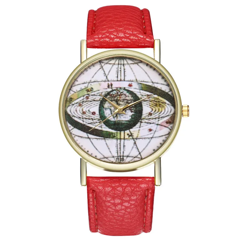 FUNIQUE Роскошные геометрические солнечные системы Кварцевые часы Женские