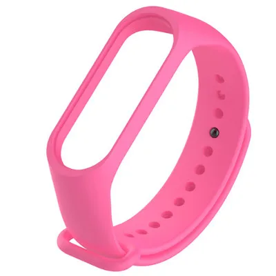 Rose red Для Xiaomi mi Band 4 3 силиконовый розовый сменный Браслет ремешок для Xiomi mi band 3 mi Band 4 3 band 4 ремешок на запястье - Цвет: Rose red
