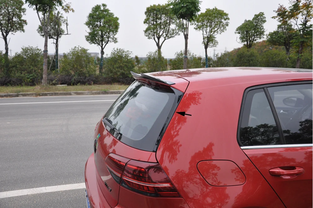 Frss hipping Gloss черный спойлер заднего крыла подходит для vw Golf 7 5 MK7 2014 2018|Спойлеры и