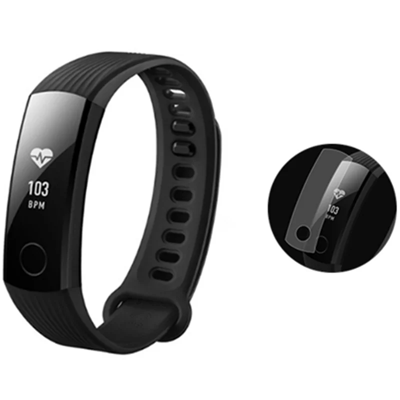 ALANGDUO, защитная пленка для huawei Honor Band 3, умный браслет, мягкий TPU, ультра чистый экран, HD защитная пленка для Honor Band 3
