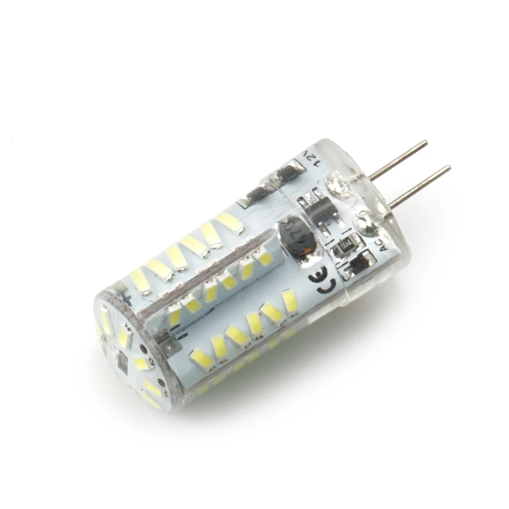 G4 светодиодный лампы 6 W теплый/холодный белый 12 V SMD3014 57 светодиодный S 360 Угол луча люстра