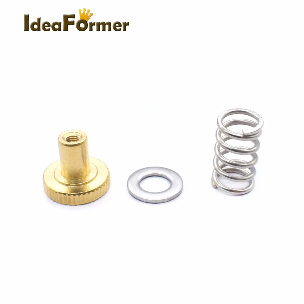 Запчасти для 3D-принтера IdeaFormer UM2 ULTIMAKER 2 регулировочных гайки + пружины плоские