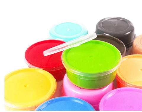 12 colors 12/24 коробки DIY полимерная свет Пластилин слизистый Пластилин сохнущая на воздухе Playdough Пластилин Playdough для поделок хэндгам, игрушки для детей - Цвет: 12 colors