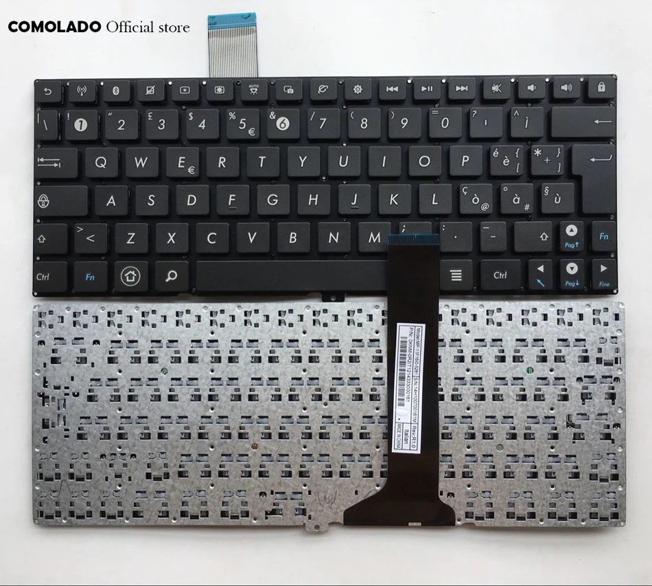Итальянская клавиатура для ASUS EPad EeePAD TF201 TF300T TF300TL TF300TG черная ноутбука IT Layout |