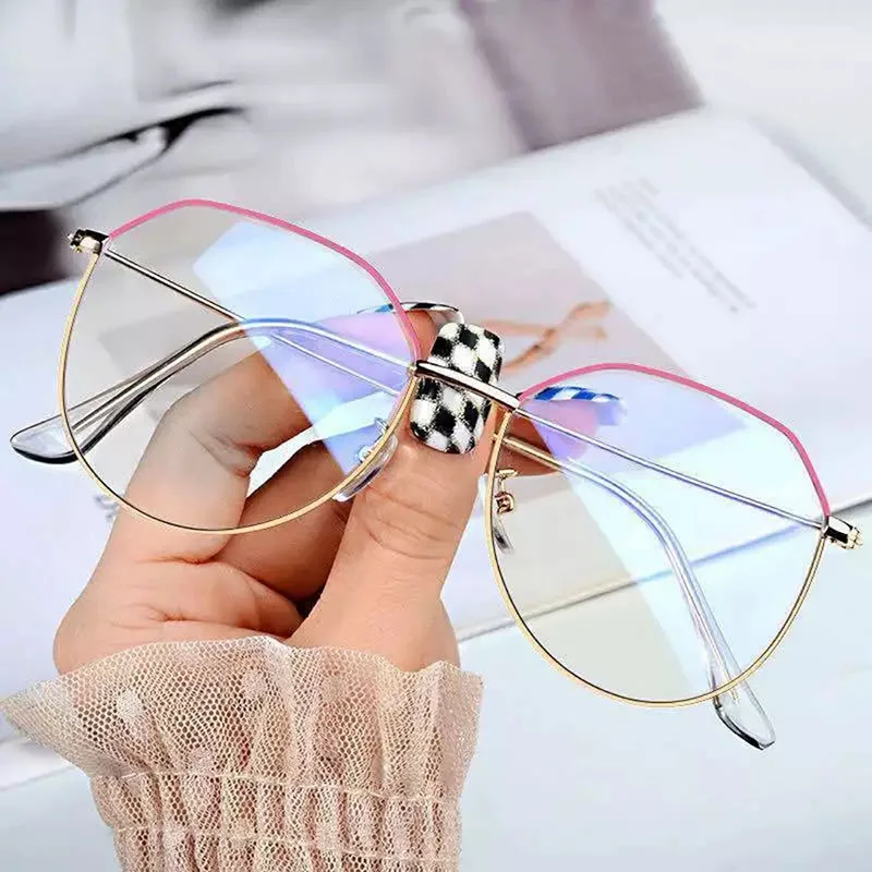 Новинка оправа glasse для мужчин и женщин очков два тона прозрачные очки аксессуары