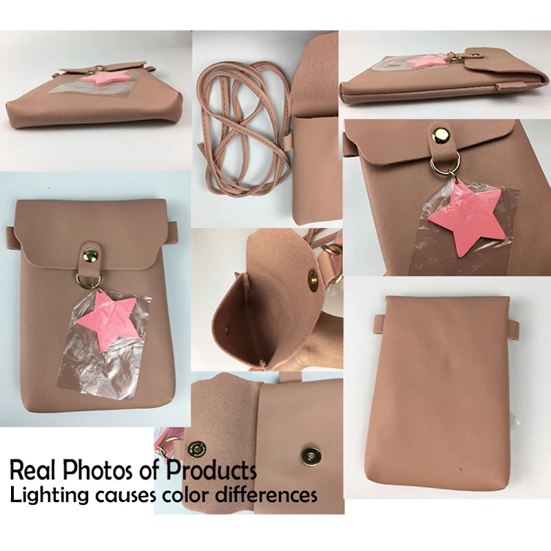 

PU Leather Purse Pouch Handbags Convenient Mini Shoulder Bag Women Fashion Mobile Phone Bag Fashion Crossbody