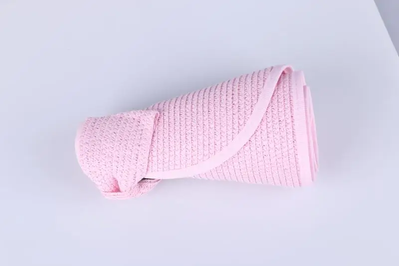 Горячая распродажа женщин летом широкими полями крышка сверните складной солнце