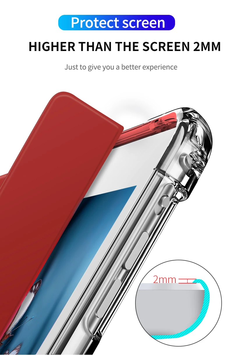Для Apple iPad 9,7 дюймов / чехол для iPad Air 1/2 чехол Авто Пробуждение спящий уголок противоударный прозрачный ТПУ чехол для планшета