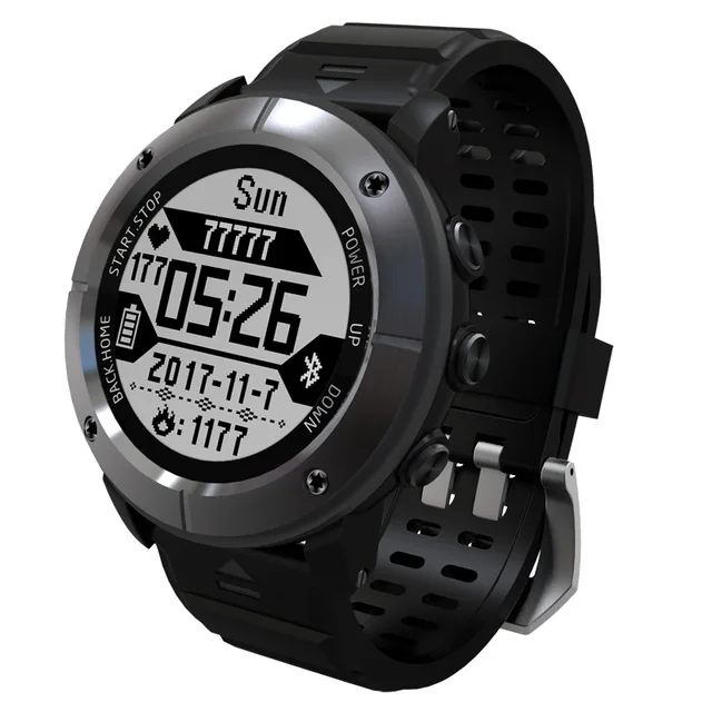 Gray WQ UW80C gps Смарт-часы для мужчин SOS трекер активности фитнес-трекер наружные спортивные часы для плавания 100 м водонепроницаемые умные часы - Цвет: Gray