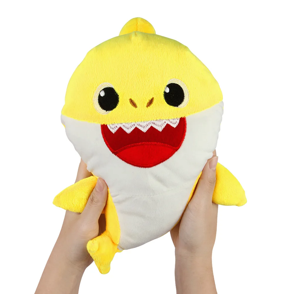 Singing baby shark-1 Горячая Электрический ходячий Единорог плюшевая игрушка чучело игрушка электронная музыка Единорог игрушка для детей рождественские подарки - Цвет: Singing baby shark-1