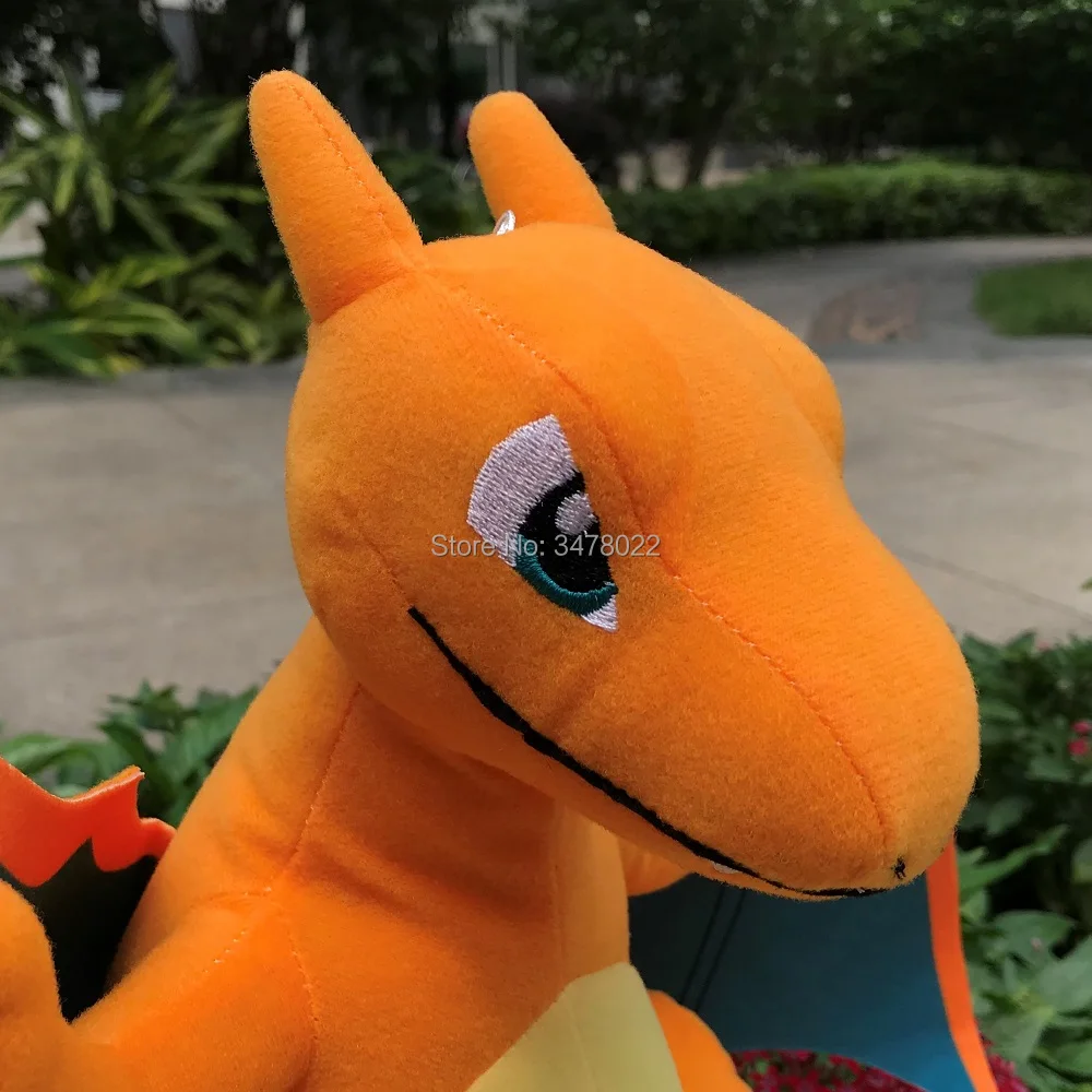 Аниме Плюшевые игрушки из мультфильмов Charizard 1" Дракон Rizadon милые мягкие игрушки животных мягкие куклы