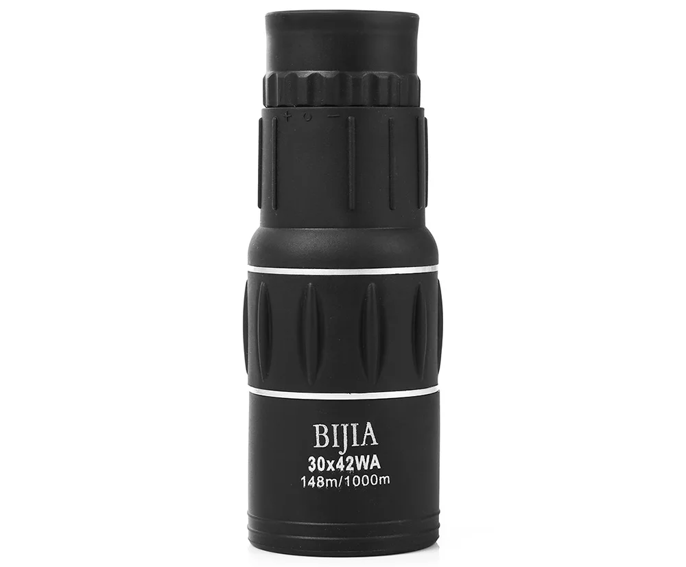 Bijia 30x42 Монокуляр Портативный Крыша Призма Открытый путешествия телескоп Туризм