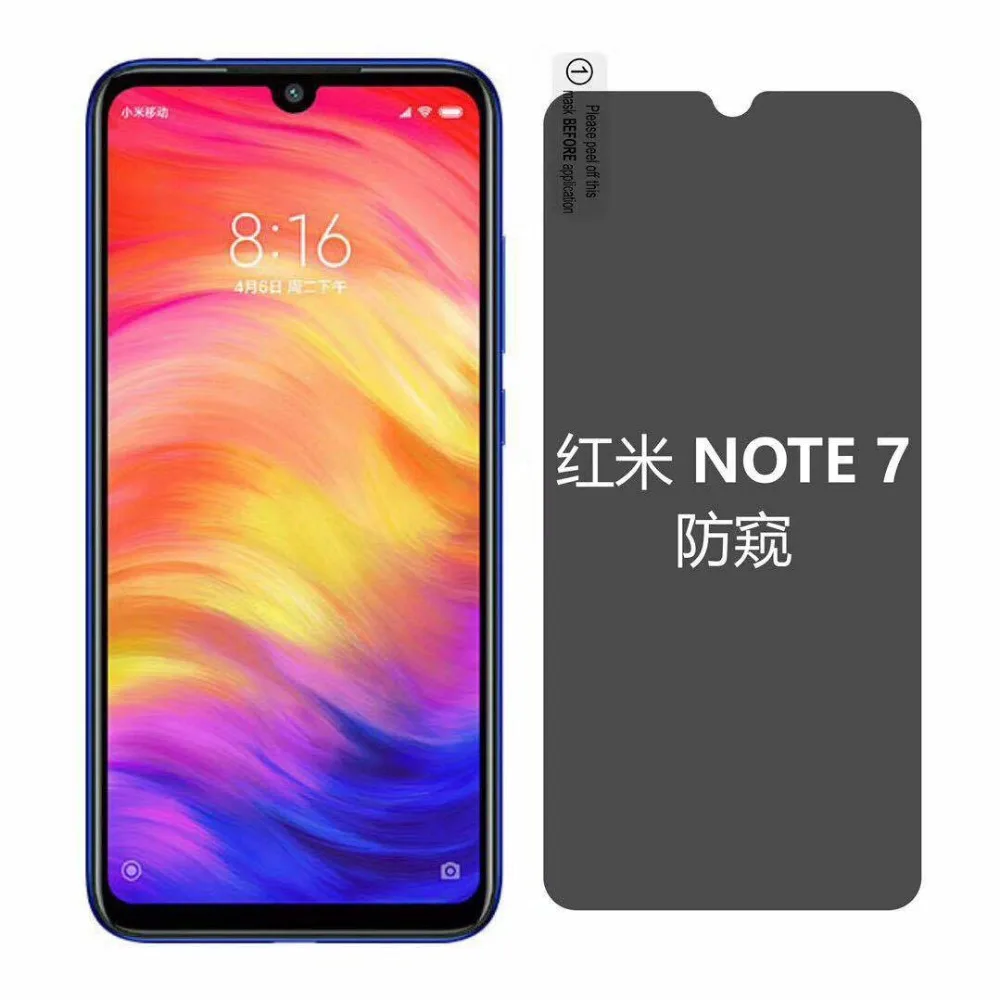 Защитное закаленное стекло 2.5D для Xiaomi Redmi Note 7 6 6A 5 Pro Plus|Защитные стёкла и плёнки