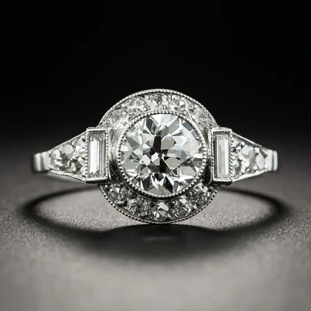 White CZ Классическое роскошное Настоящее твердое 925 пробы Серебряное кольцо, 3 карата, Круглый Муассанит, обручальное ювелирное изделие, подарок для женщин - Цвет камня: White CZ