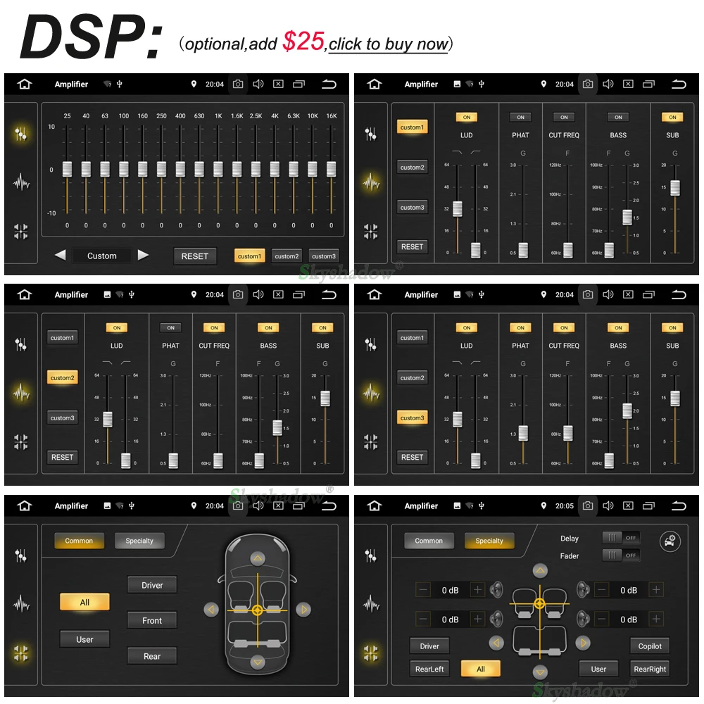 Дополнительная плата за DSP |