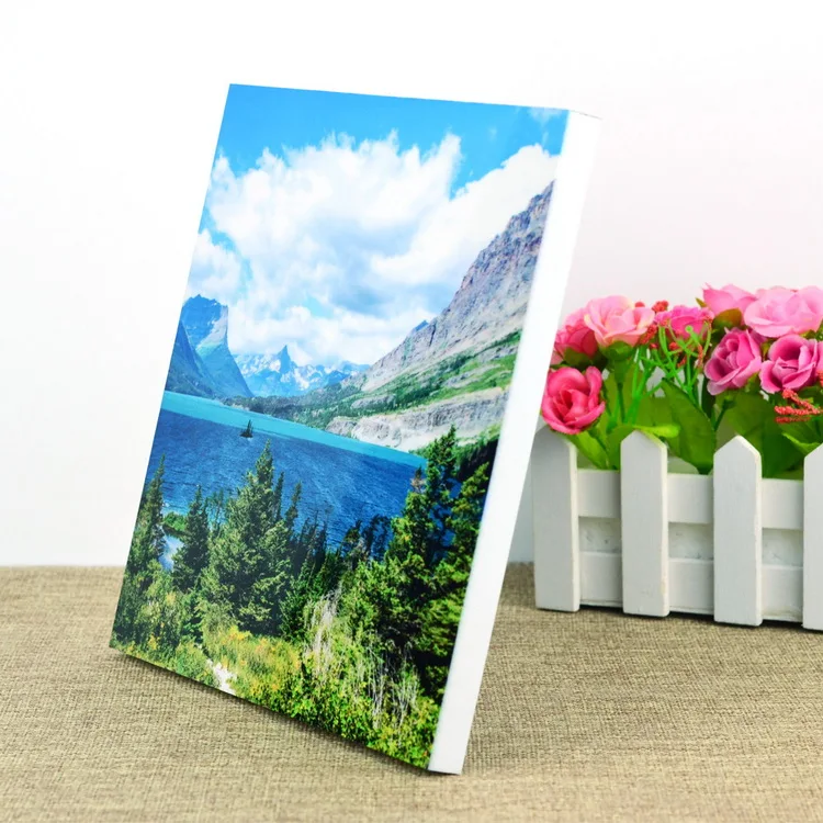 20x20 см квадратная простая деревянная рамка DIY картина Печать подвесная фоторамка деревянное Ремесло Украшение