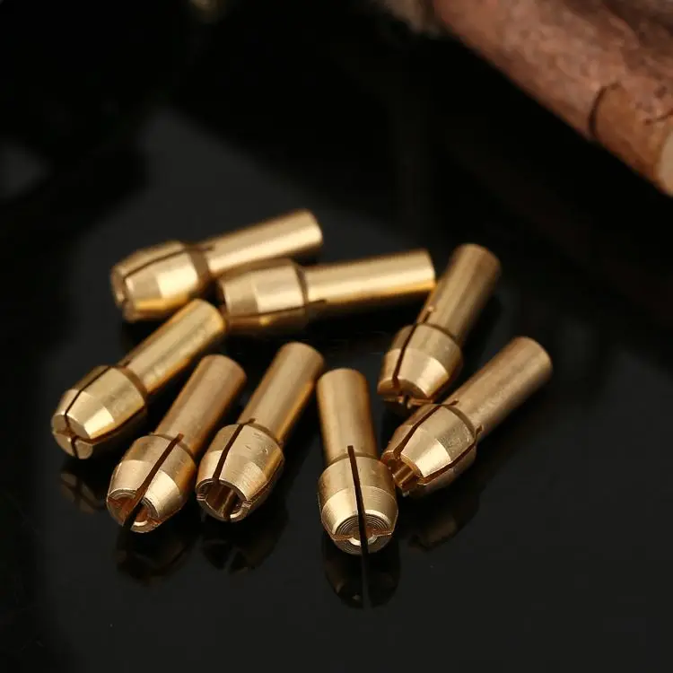 Латунная Цанга 1/25 дюйма 1/16 3/32 1/8 4 размера/комплект подходит для Dremel Pin горячая