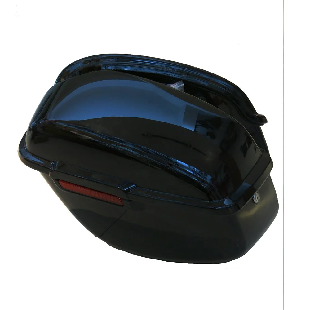 Сумки для Harley Davidson 883 XL883 XL 1200 Sportster XL1200 1994 2003 жесткий седло мешок цвет: черный