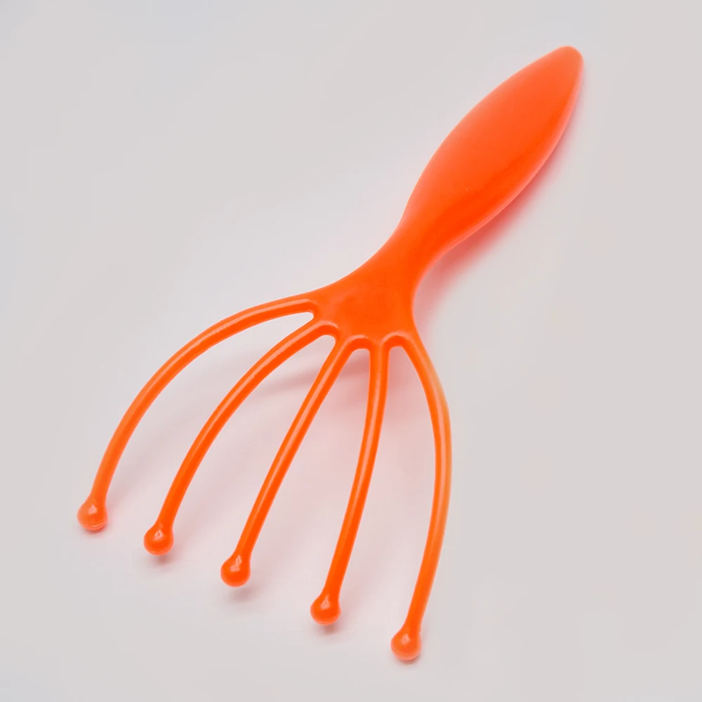 

2pcs Five Finger Head Massager Ball Massage Anti-stress Tool Health Care Hair Held SPA Scalp Stress Release Head Physician Steel