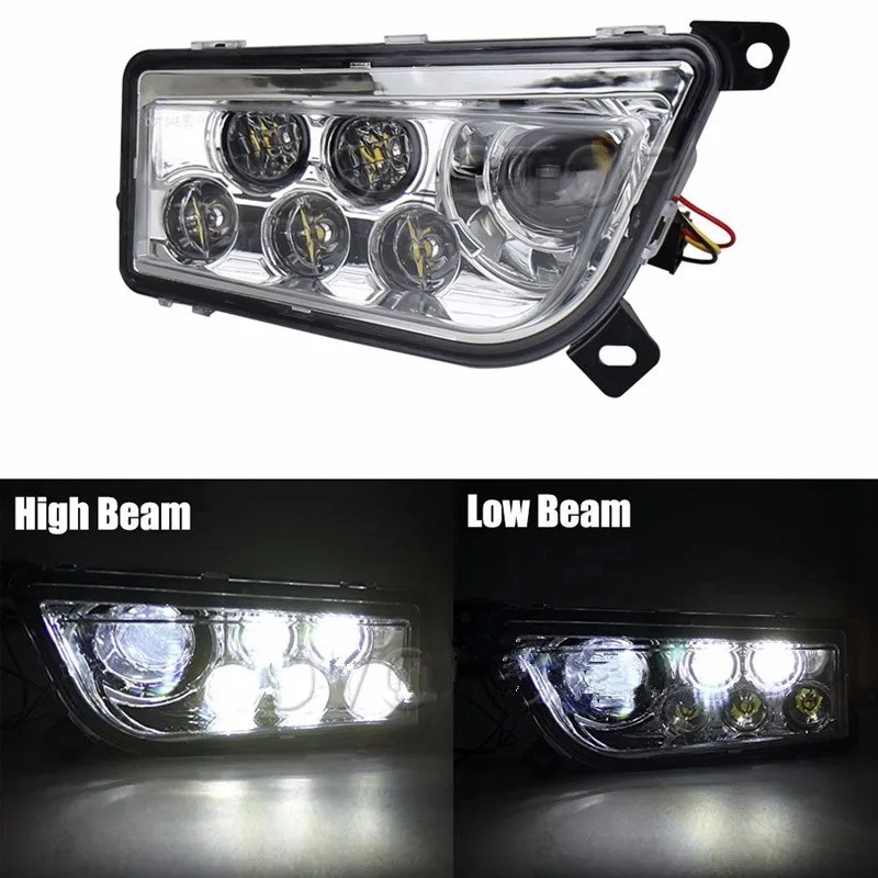 ATV UTV фара для polaris RZR 1000/RZR XP 1000 Polaris RZR 900 RZR XP 4 TURBO левый/драйвер боковой фары в сборе светодиодный
