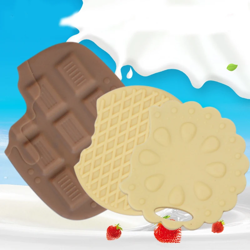 Нано-Серебряный кремнезем Прорезыватель для зубов игрушка безопасное зеркало с