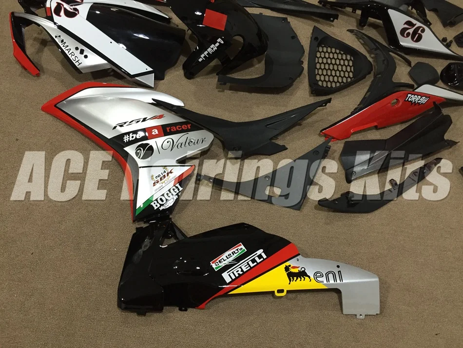 Новый набор обтекателей для литья под давлением ABS подходит Aprilia RSV4 1000 2009-2014 09 10 11 12