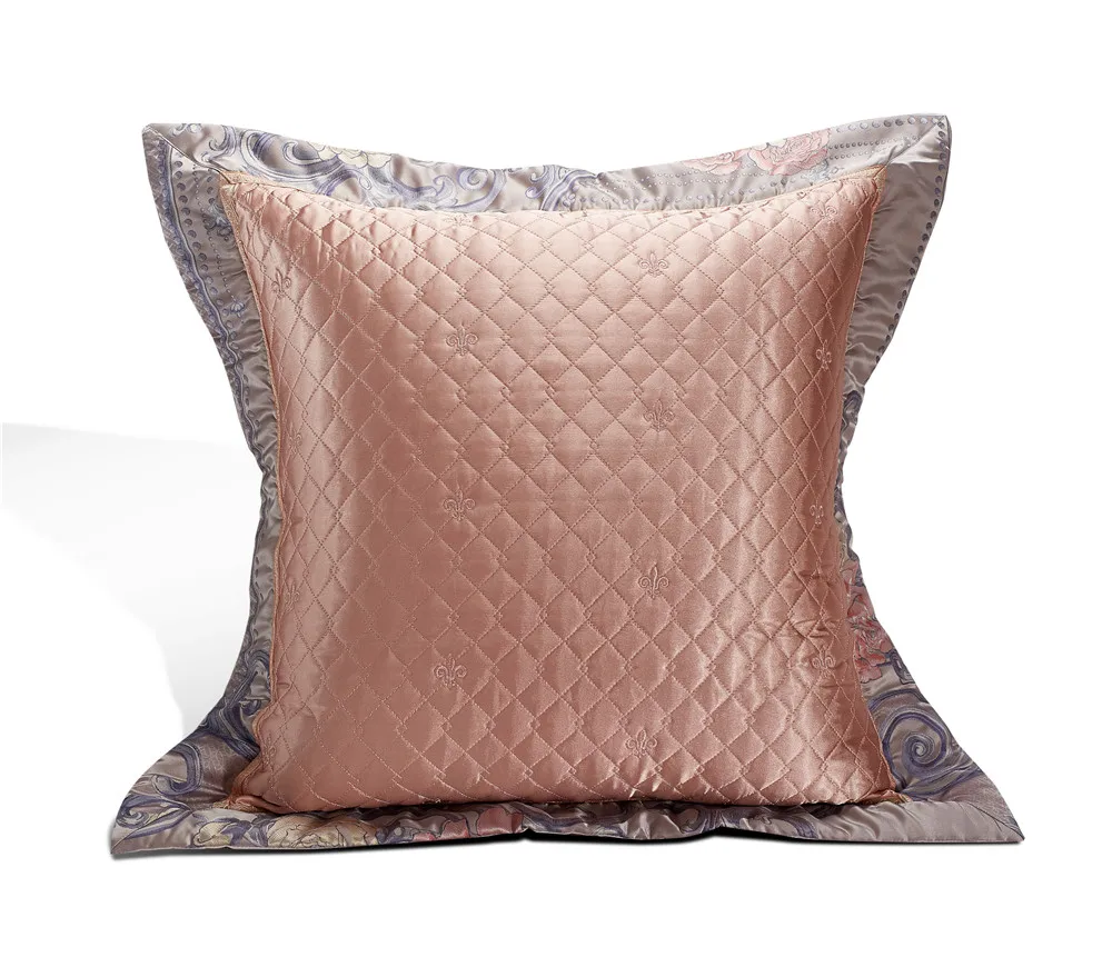 

Luxury Noble Royal Bedding sets King Queen Size Silk Jacquard Cotton Duvet cover Modern Embroidered Bed Flat sheet set40