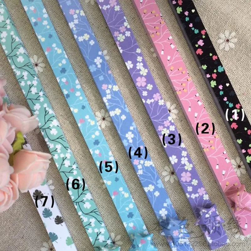 45 шт ручной работы и рисунком в виде птичек оригами Счастливая звезда Бумага