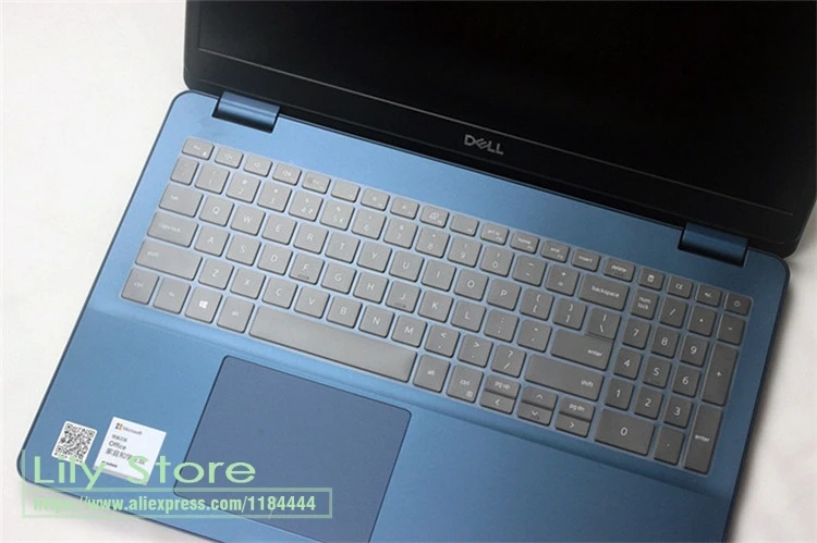 Защитный чехол-клавиатура из ТПУ Для 15," Dell Inspiron 15 5584 ноутбука компьютера