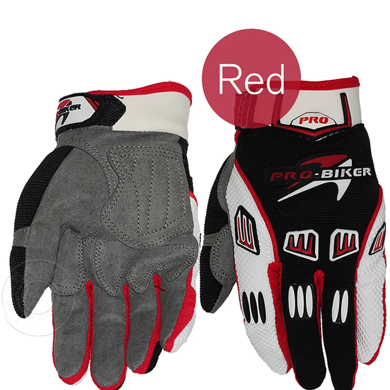 PRO-BIKER перчатки для мотокросса с полным пальцем Luva Guantes Moto Motocicleta De Летние Зимние
