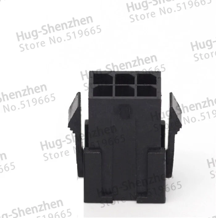 China wholesale 500pcs Molex 3.0 43025 2*3P 6Pin female plastic shell connector without cable | Компьютеры и офис
